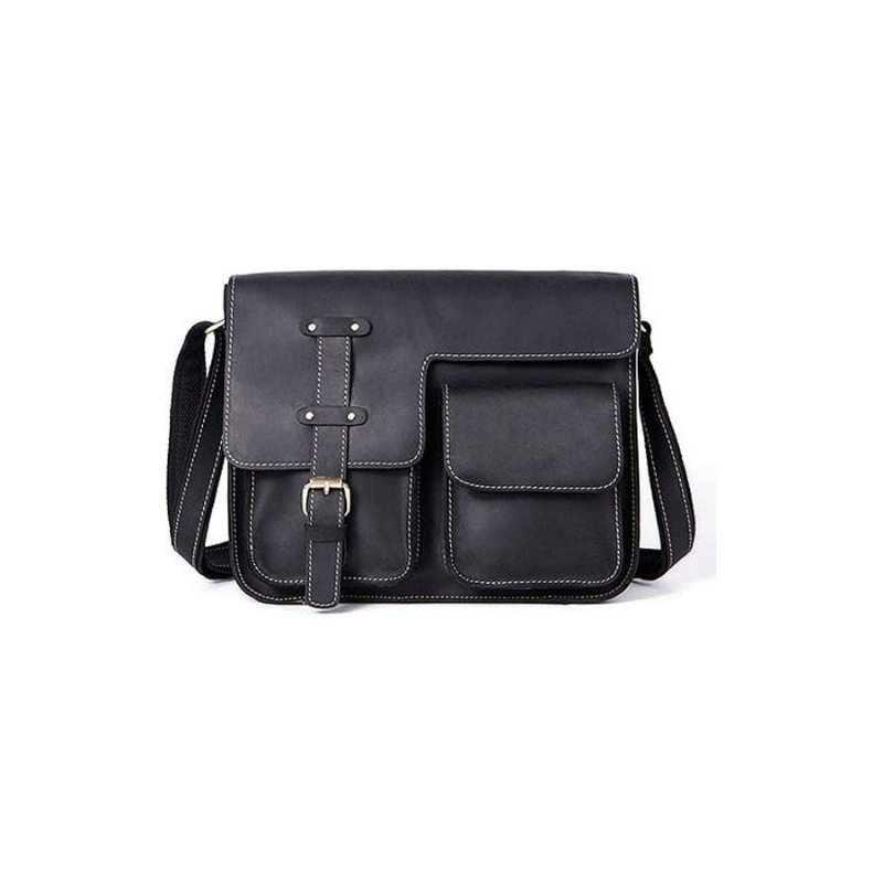 Pánské Aktovky Luxusní Aktovka Z Exotické Kůže Vintage Flap Crossbody