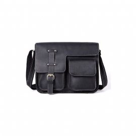 Pánské Aktovky Luxusní Aktovka Z Exotické Kůže Vintage Flap Crossbody