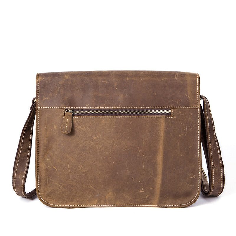 Pánské Aktovky Luxusní Aktovka Z Exotické Kůže Vintage Flap Crossbody - Černá