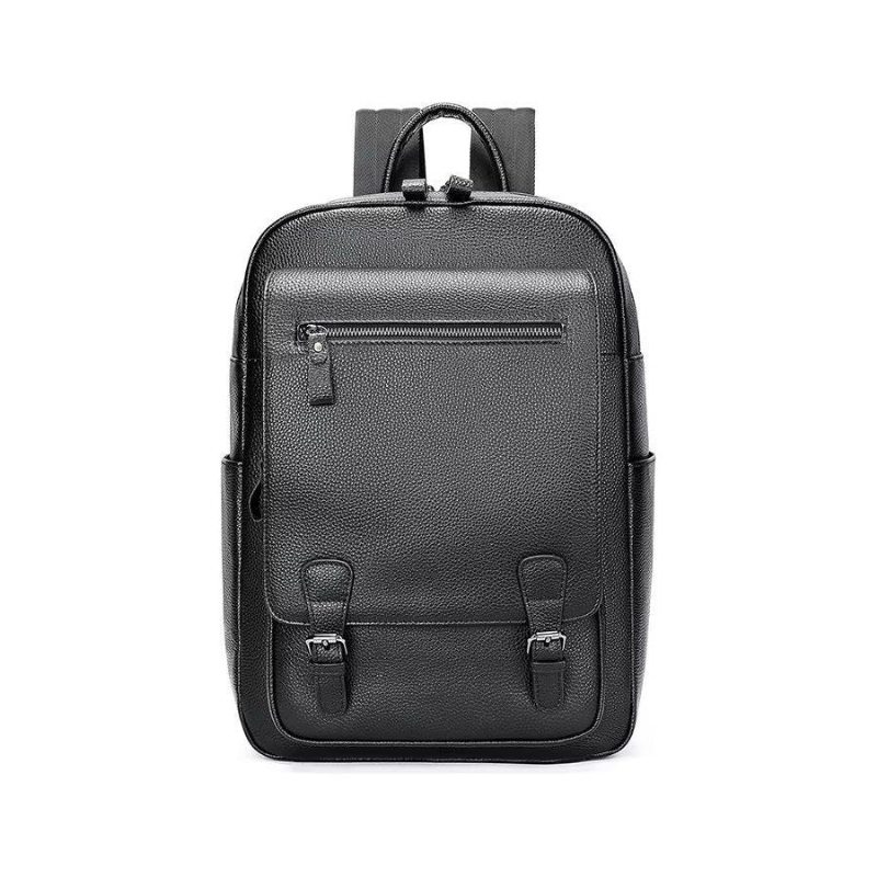 Pánské Batohy Business Travel Tech Backpack Z Hovězí Kůže