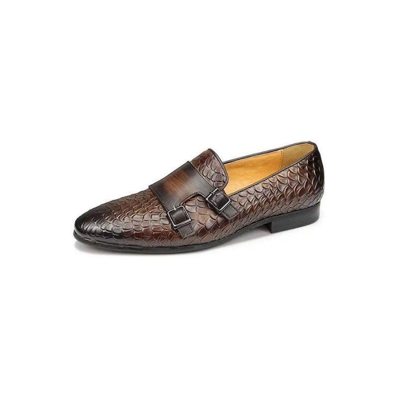 Pánské Boty Pro Volný Čas Croc Vzor Elegantní Slip On Mokasíny