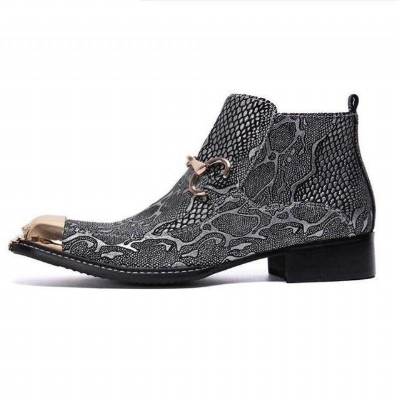 Pánské Boty Serpenté Dress Loafers - Stříbro