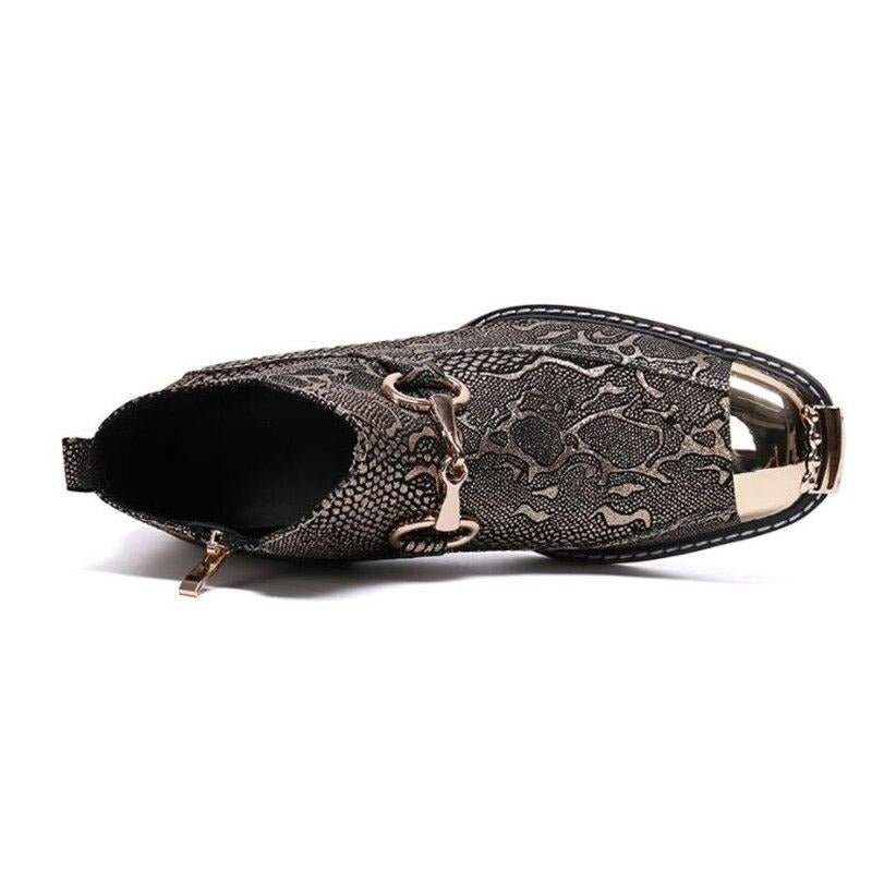 Pánské Boty Serpenté Dress Loafers - Zlato