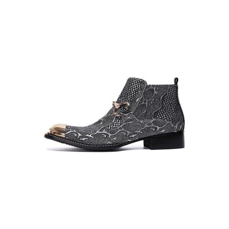 Pánské Boty Serpenté Dress Loafers - Stříbro