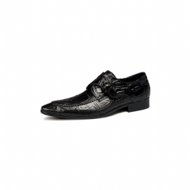 Pánské Formální Boty Klasický Pointed Toe Slip-on Brogues