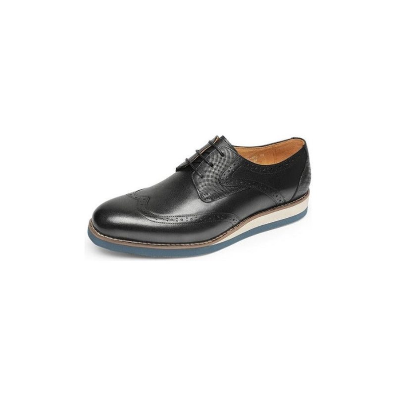 Pánské Formální Boty Klasický Textured Wingtip Neformální Oxford