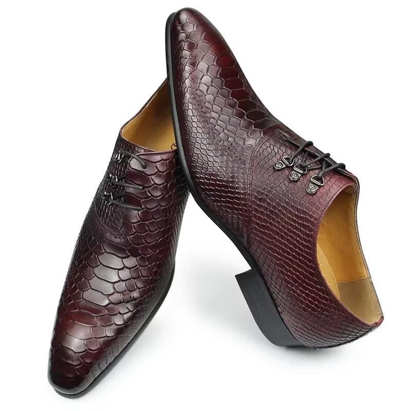 Pánské Formální Boty Wedding Brogues - Červená