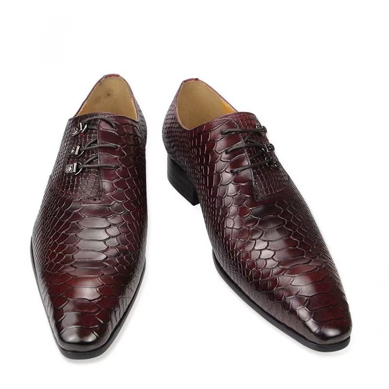 Pánské Formální Boty Wedding Brogues - Červená