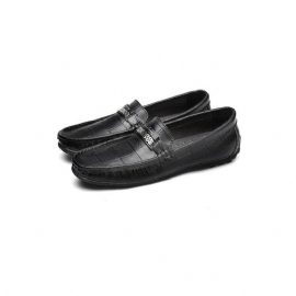 Pánské Mokasíny Elegantní Croctex Slip On Luxusní Kožené Pohodlí