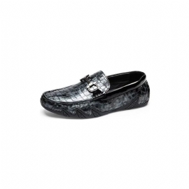 Pánské Mokasíny Klasický Metal Toe Slip On