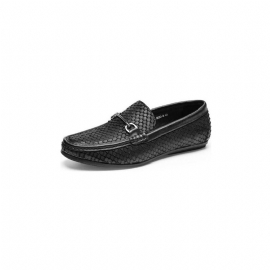 Pánské Mokasíny Klasický Metal Toe Slip On