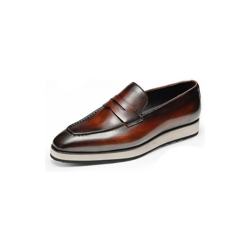 Pánské Mokasíny Klasický Pointed Toe Slip-on Brogues