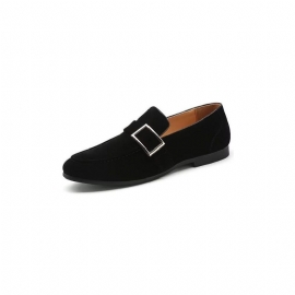 Pánské Mokasíny Modish Embossed Slip-on Loafers