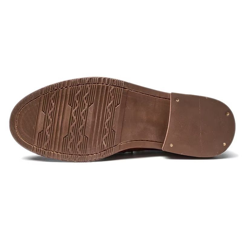 Pánské Mokasíny Modish Slip On Penny - Káva