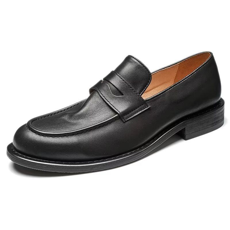 Pánské Mokasíny Modish Slip On Penny - Černá