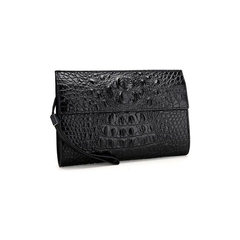 Pánské Peněženky Horn Back Embossed Pattern Clutch