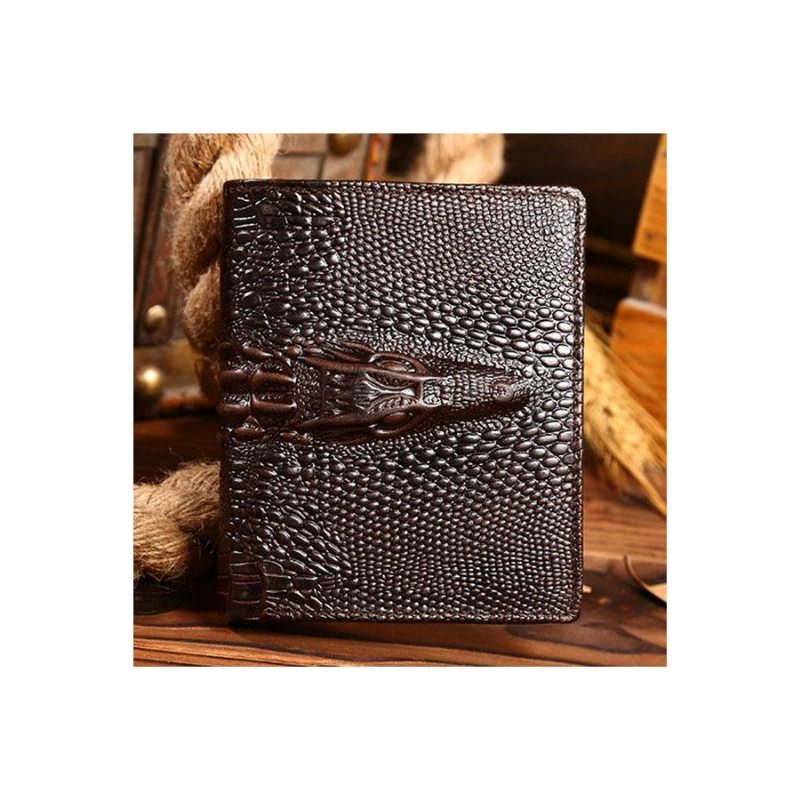 Pánské Peněženky Luxusní Peněženka Croctex Z Hovězí Kůže Clutch Wallet