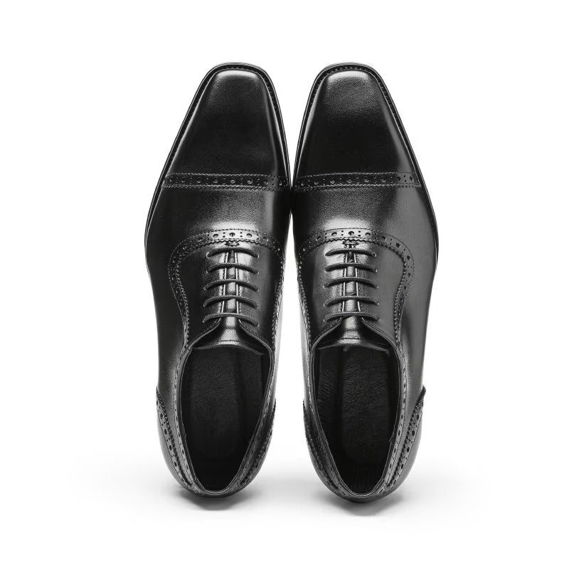 Pánské Společenské Boty Classy Brogues - Černá