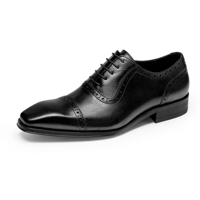 Pánské Společenské Boty Classy Brogues - Černá