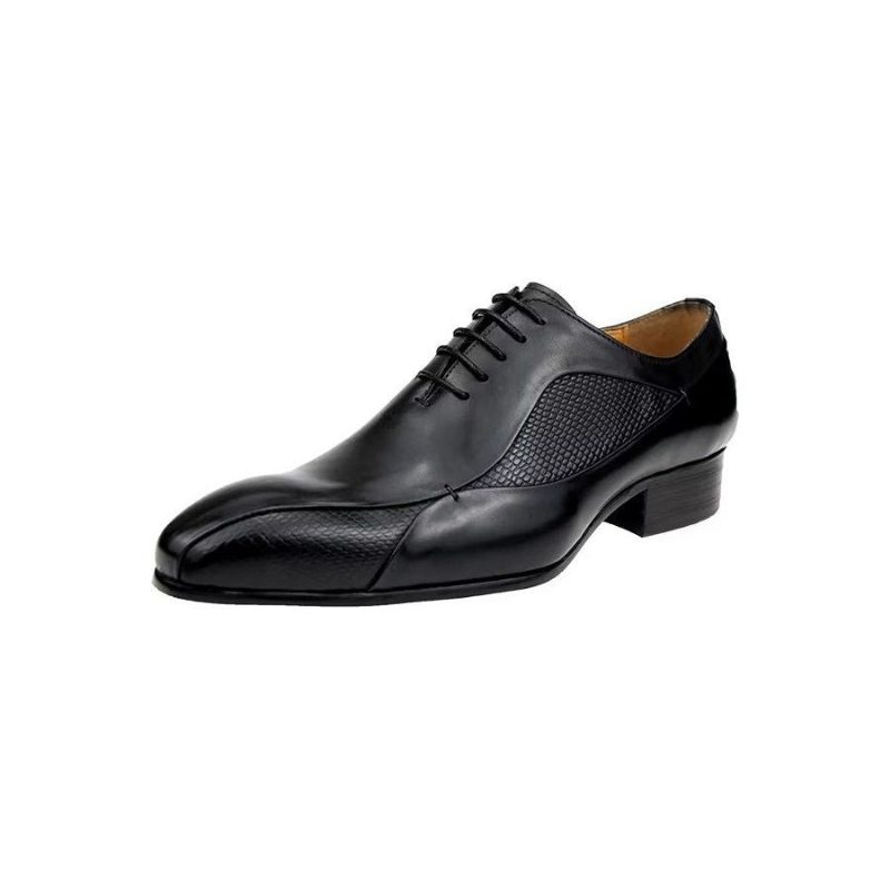 Pánské Společenské Boty Elegantní Kožené Brogue Nuptial Oxford