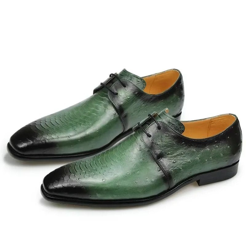 Pánské Společenské Boty Elegantní Kožené Svatební Brogue Na Zakázku