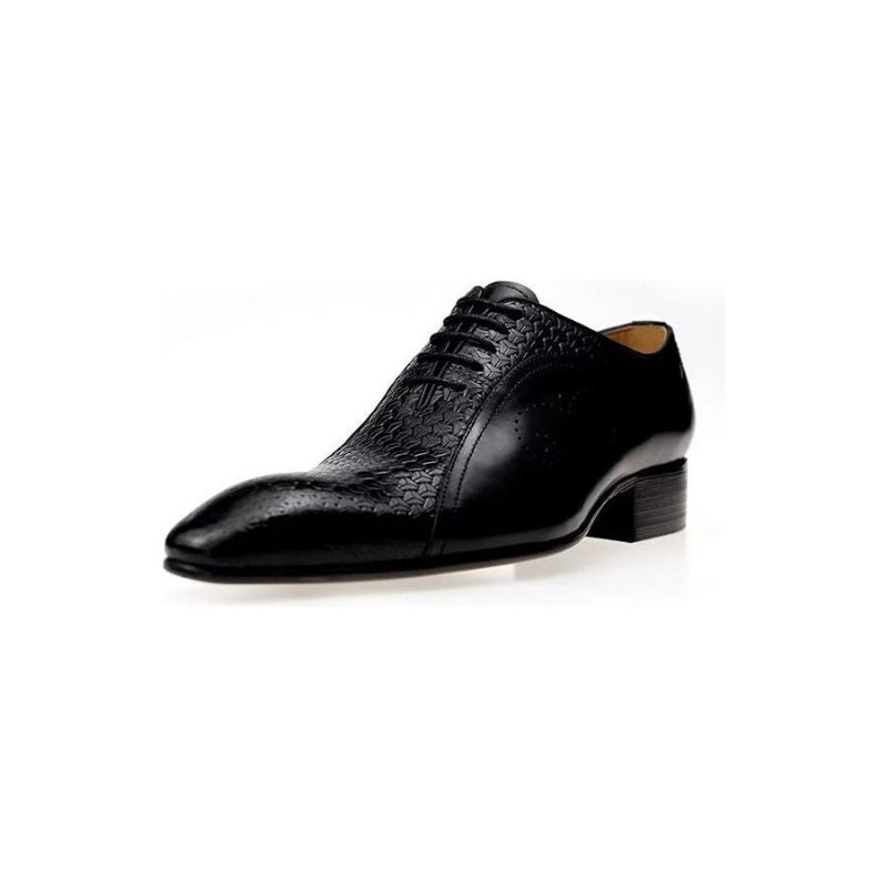 Pánské Společenské Boty Elegantní Svatební Brogues