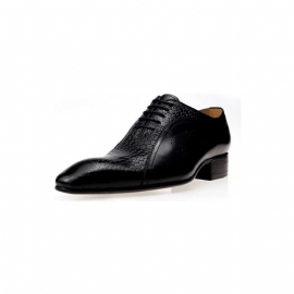 Pánské Společenské Boty Elegantní Svatební Brogues