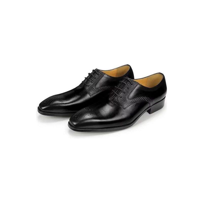 Pánské Společenské Boty Elegantní Svatební Brogues