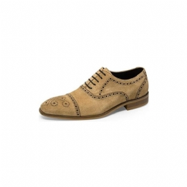 Pánské Společenské Boty Elegantní Šněrovací Šaty Brogues