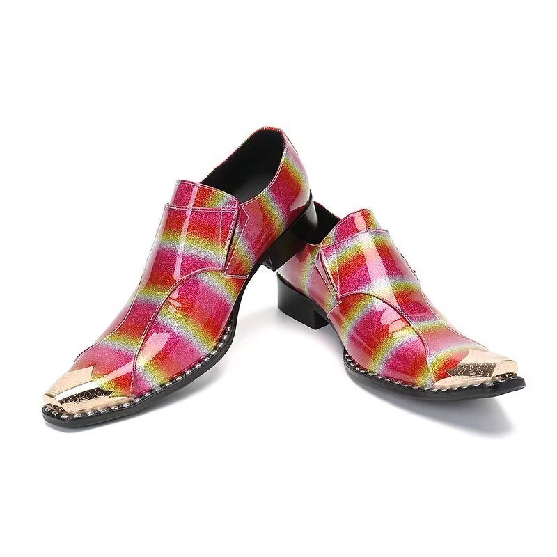 Pánské Společenské Boty Exotické Elegantní Monkstrap - Vícebarevné