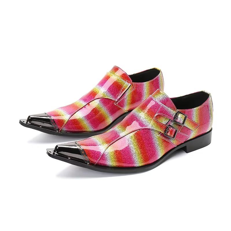 Pánské Společenské Boty Exotické Elegantní Monkstrap - Vícebarevné 1