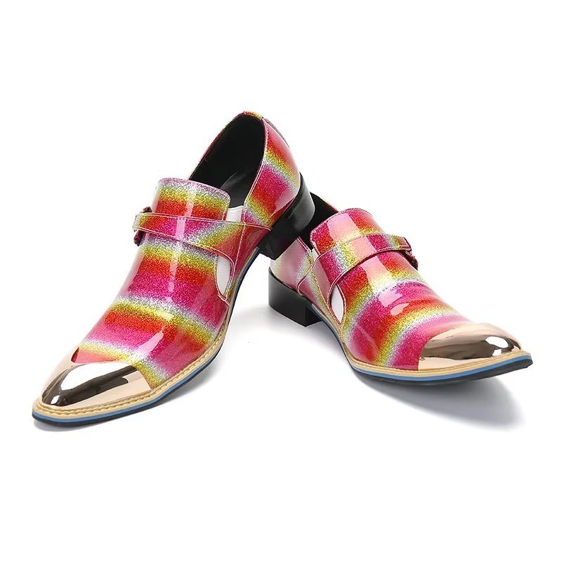 Pánské Společenské Boty Exotické Elegantní Monkstrap - Vícebarevné 2