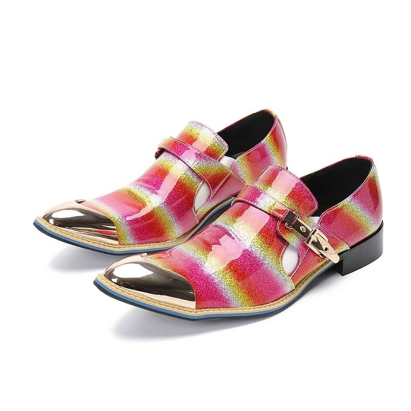 Pánské Společenské Boty Exotické Elegantní Monkstrap - Vícebarevné 2