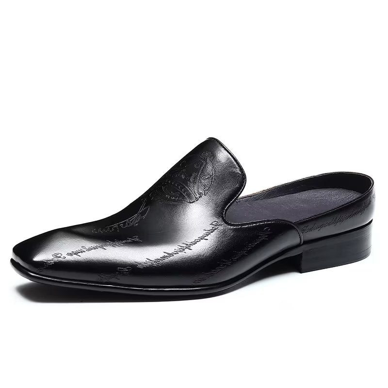 Pánské Společenské Boty Exotické Slip On - Černá