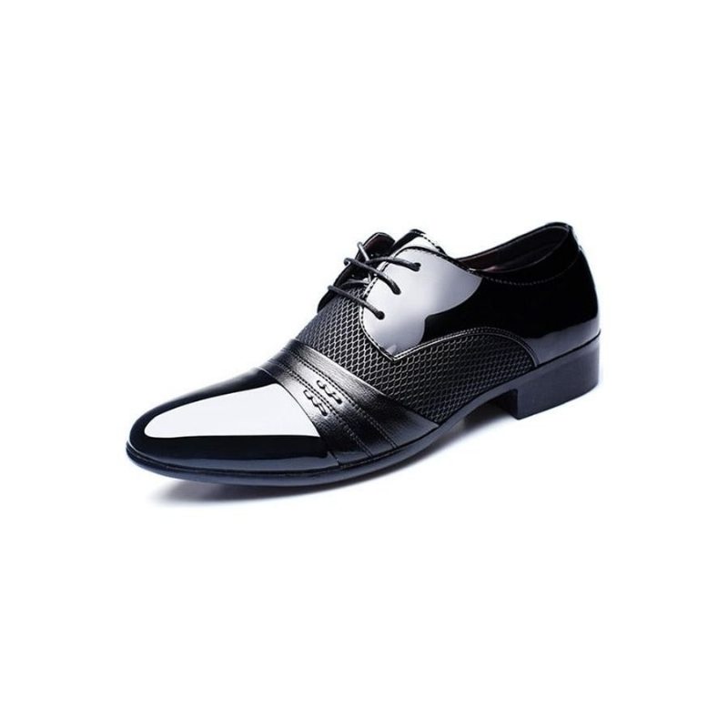 Pánské Společenské Boty Klasický Pointed Toe Oxford - Černá