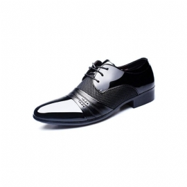 Pánské Společenské Boty Klasický Pointed Toe Oxford