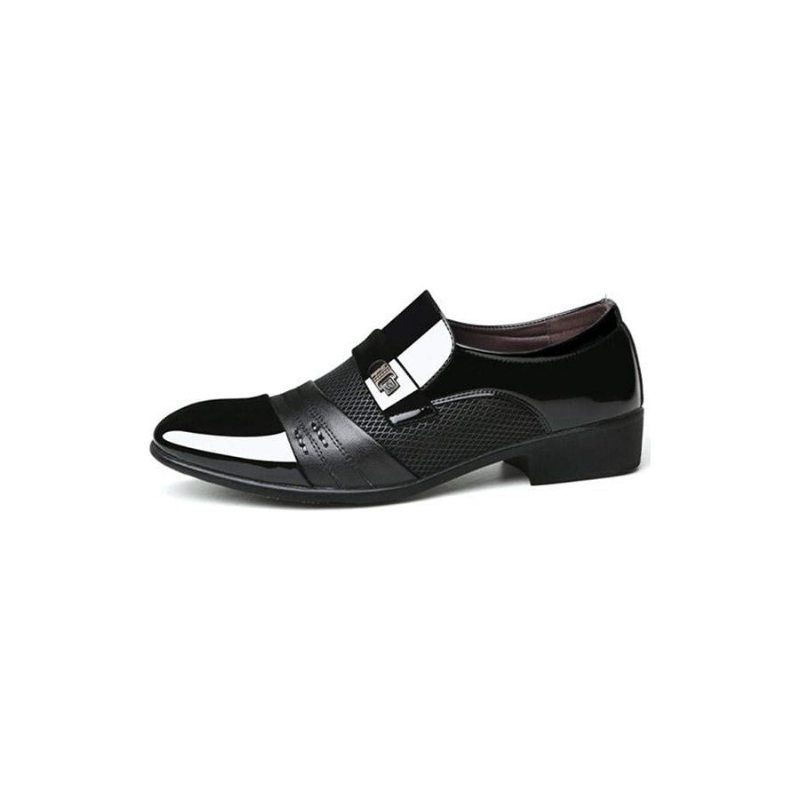 Pánské Společenské Boty Klasický Pointed Toe Oxford - Černá