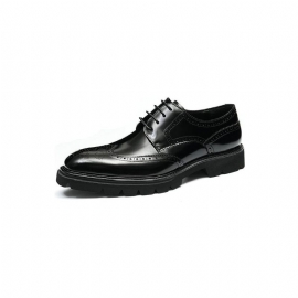 Pánské Společenské Boty Luxusní Brogue Oxford