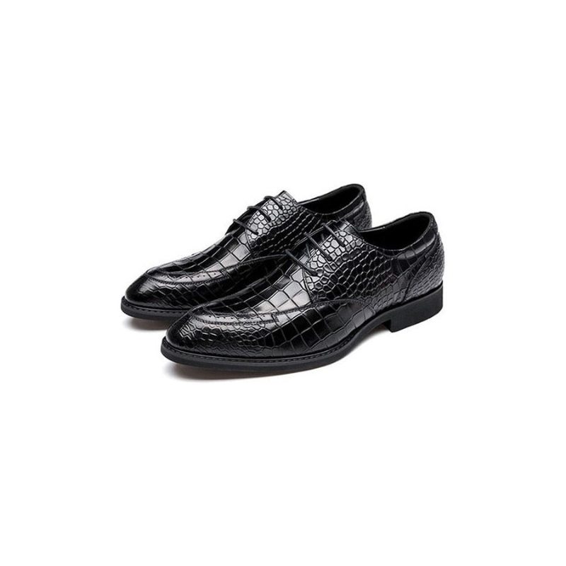 Pánské Společenské Boty Luxusní Crocgloss Classic Brogue