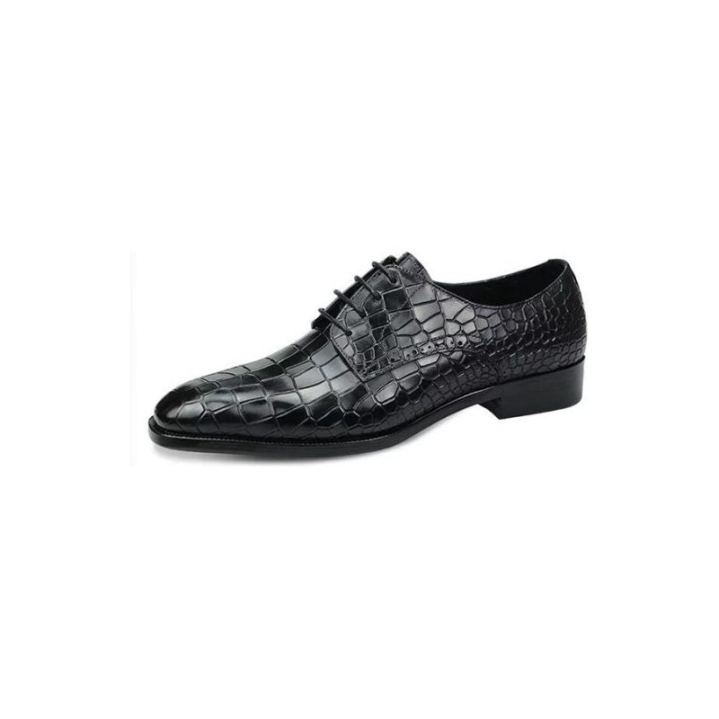 Pánské Společenské Boty Luxusní Elegantní Brogue Z Krokodýlí Kůže