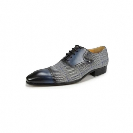 Pánské Společenské Boty Luxusní Kožené Elegantní Svatební Brogue Oxford