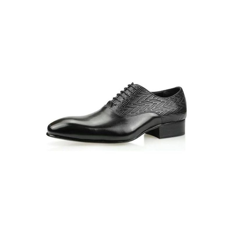 Pánské Společenské Boty Modish Brogue Nuptial Oxford Kožené