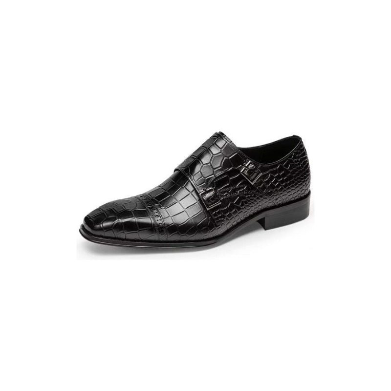 Pánské Společenské Boty Monkstraps - Černá