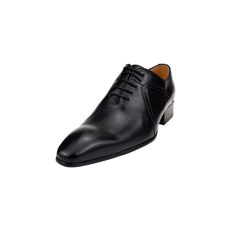 Pánské Společenské Boty Opulentní Bespoke Brogue Kožené Svatební