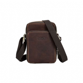 Pánské Tašky Přes Rameno Luxusní Taška Crossbody Messenger Z Kolekce Crazy Horse