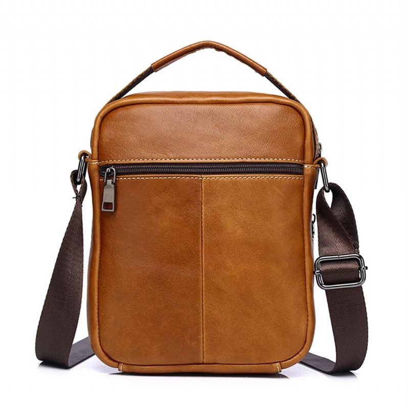 Pánské Tašky Přes Rameno Majestic Journey Leather Holdall - Černá