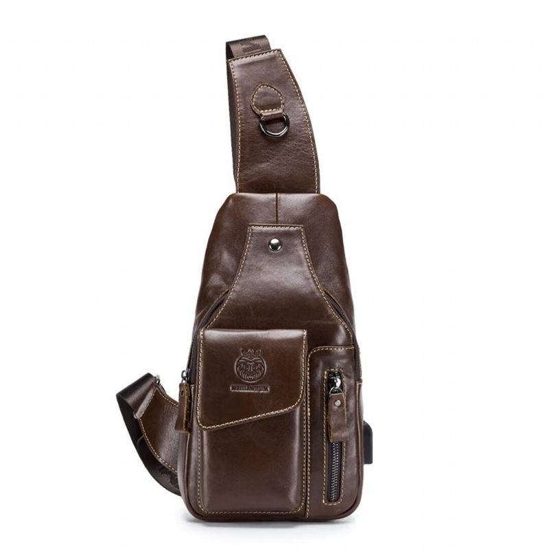 Pánské Tašky Přes Rameno Urban Navigator Leather Tote - Černá