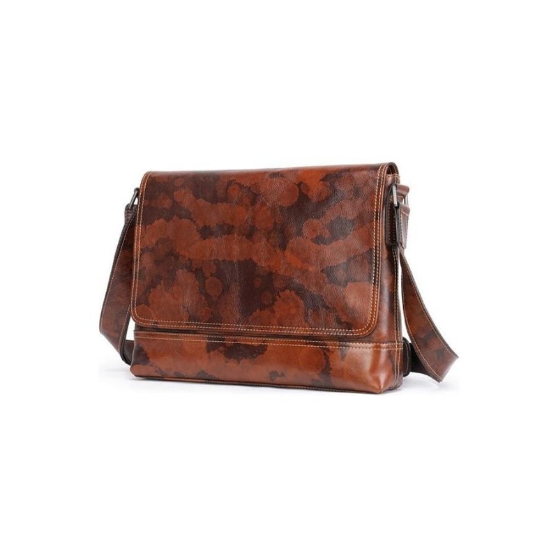 Pánské Tašky Přes Rameno Vintage Zip Crossbody Messenger Taška