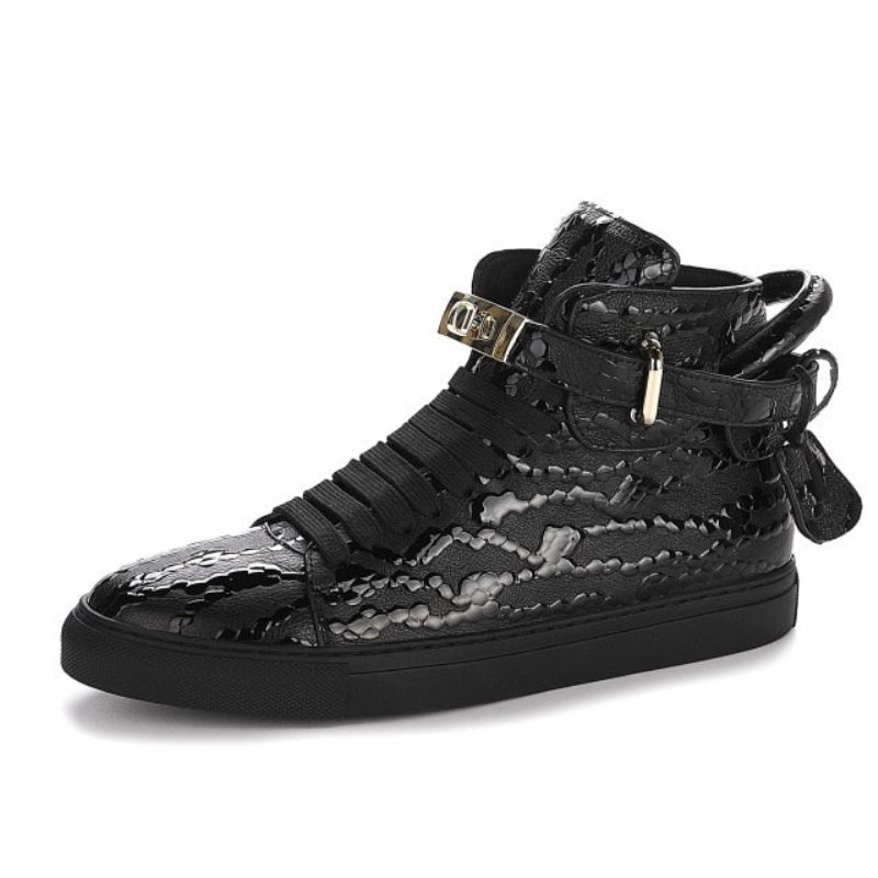 Pánské Tenisky Exotica High Top Sneakers - Černá